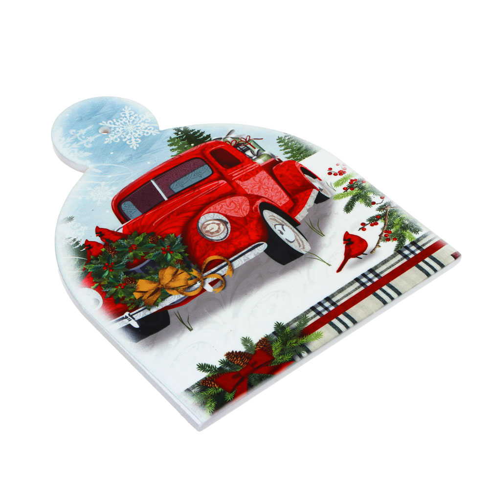 Машинки Подставка под горячее, 18х23см, керамика, 3 дизайна, арт.№ 820-810