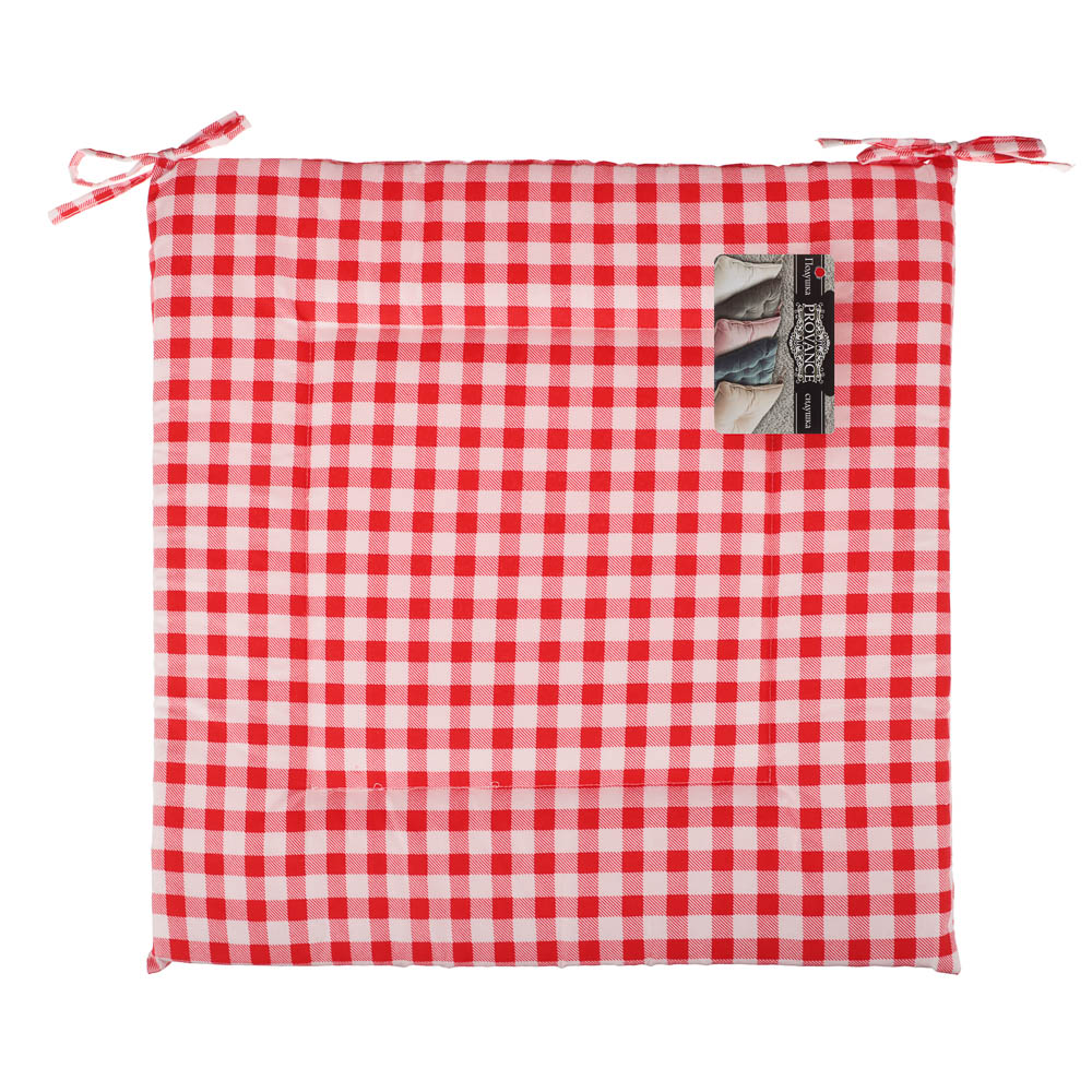 PROVANCE Подушка на стул, полиэстер, 38x38см, 2 цвета, арт.№ 482-593