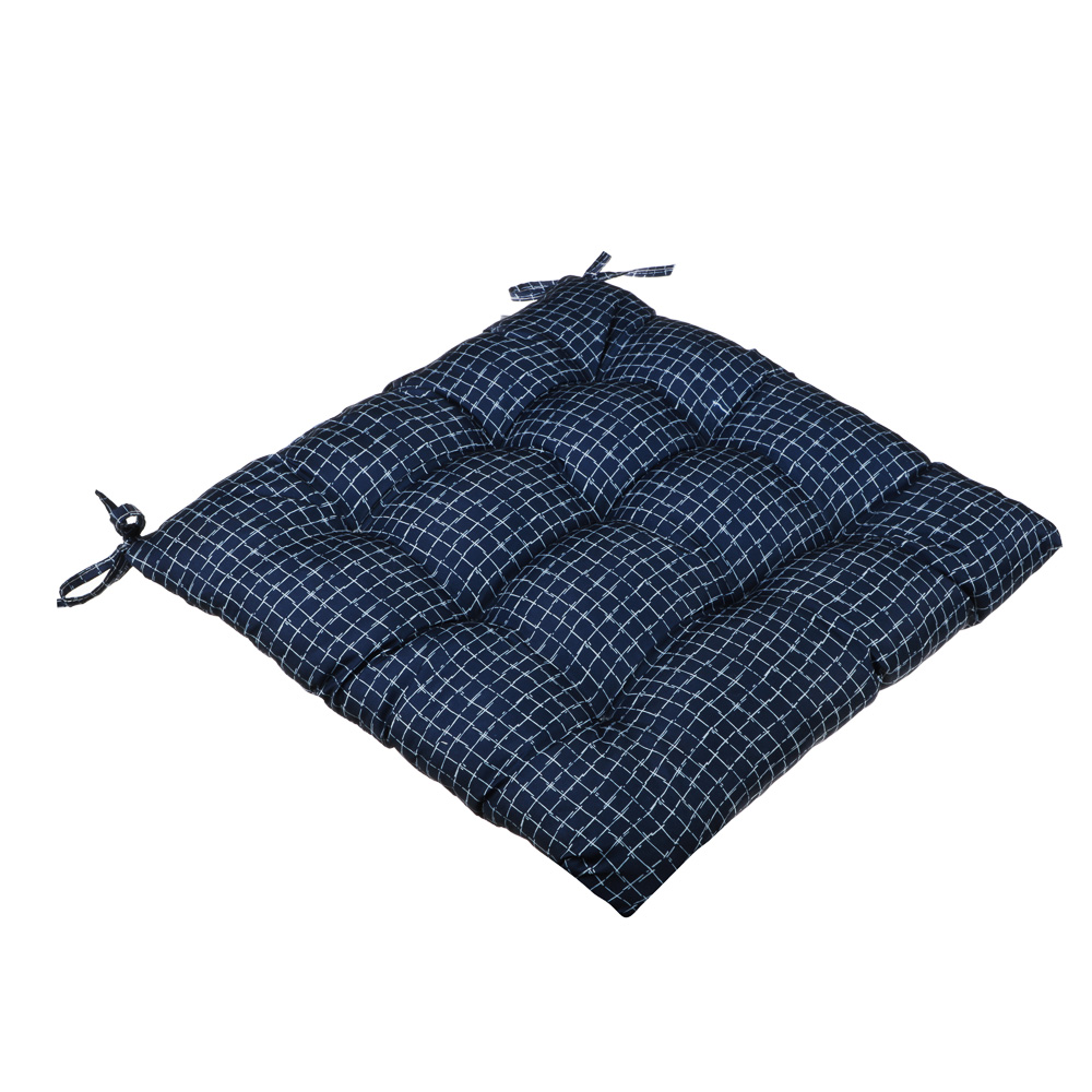 PROVANCE Подушка на стул, "Уют", полиэстер, 40x40см, 4 дизайна, арт.№ 482-590