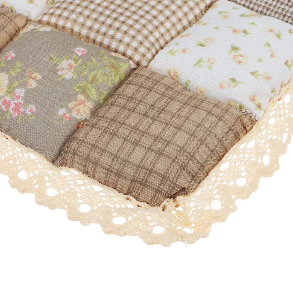 PROVANCE Подушка на стул "Прованс", 40x40см рогожка 65% хлопок, 35% ПЭ, арт.№ 482-576