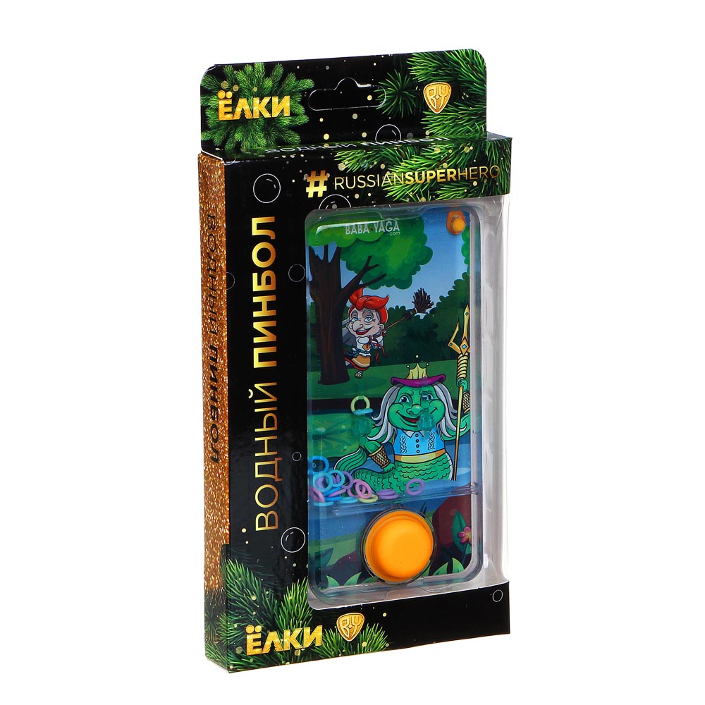 BY Ёлки Пинбол водный в виде смартфона, пластик, 13,5х6,5см, 3 дизайна, арт.№ 295-199