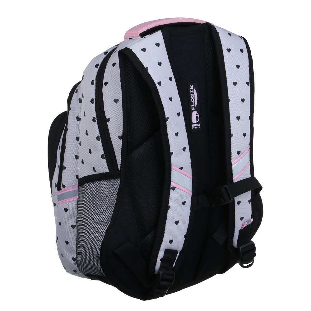 Гёрл Павер Рюкзак школьный 41х28х16см, 2 отд., 4 карм., эргон.спинка, ручка, ПЭ, отд.иск.кожей, арт.№ 577-007