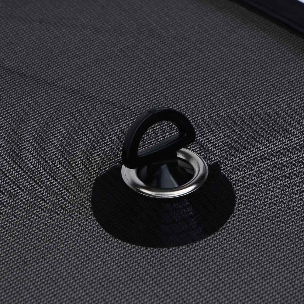 Комплект шторок 2шт. на боковое переднее стекло на присоске 65x38см черные, 110026BK, арт.№ 718-039