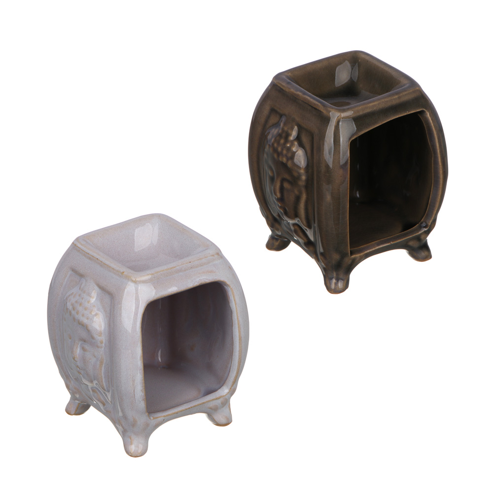 Аромалампа керамическая, 7x7x9 см, 2 цвета, арт.№ 471-020