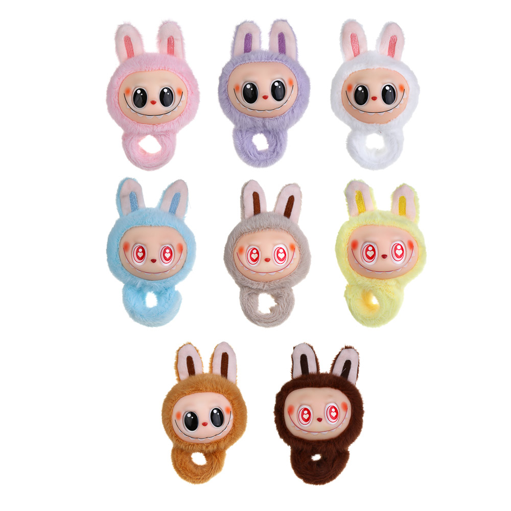 ИГРОЛЕНД Игрушка мягкая "Ла Монстрик" с браслетом, 10 см, полиэстер, PVC, микс видов, арт.№ 264-475