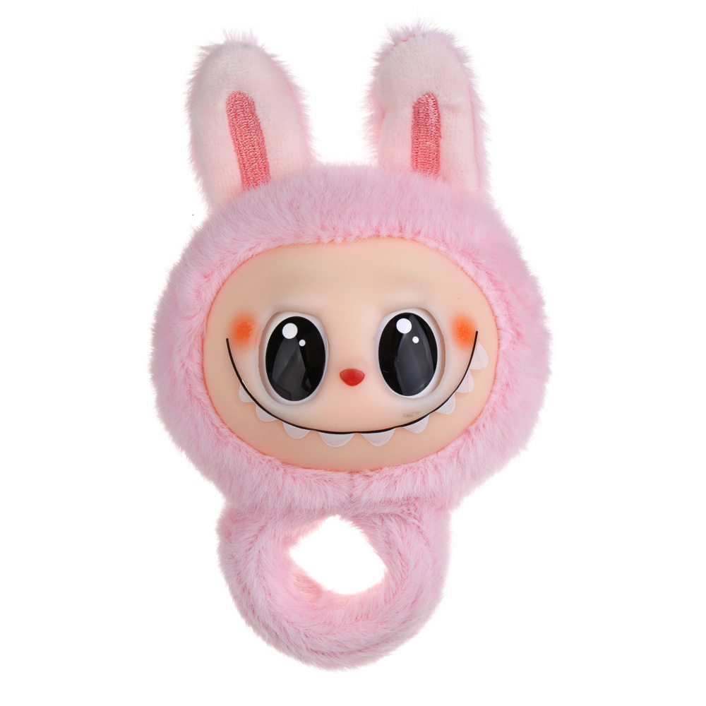 ИГРОЛЕНД Игрушка мягкая "Ла Монстрик" с браслетом, 10 см, полиэстер, PVC, микс видов, арт.№ 264-475