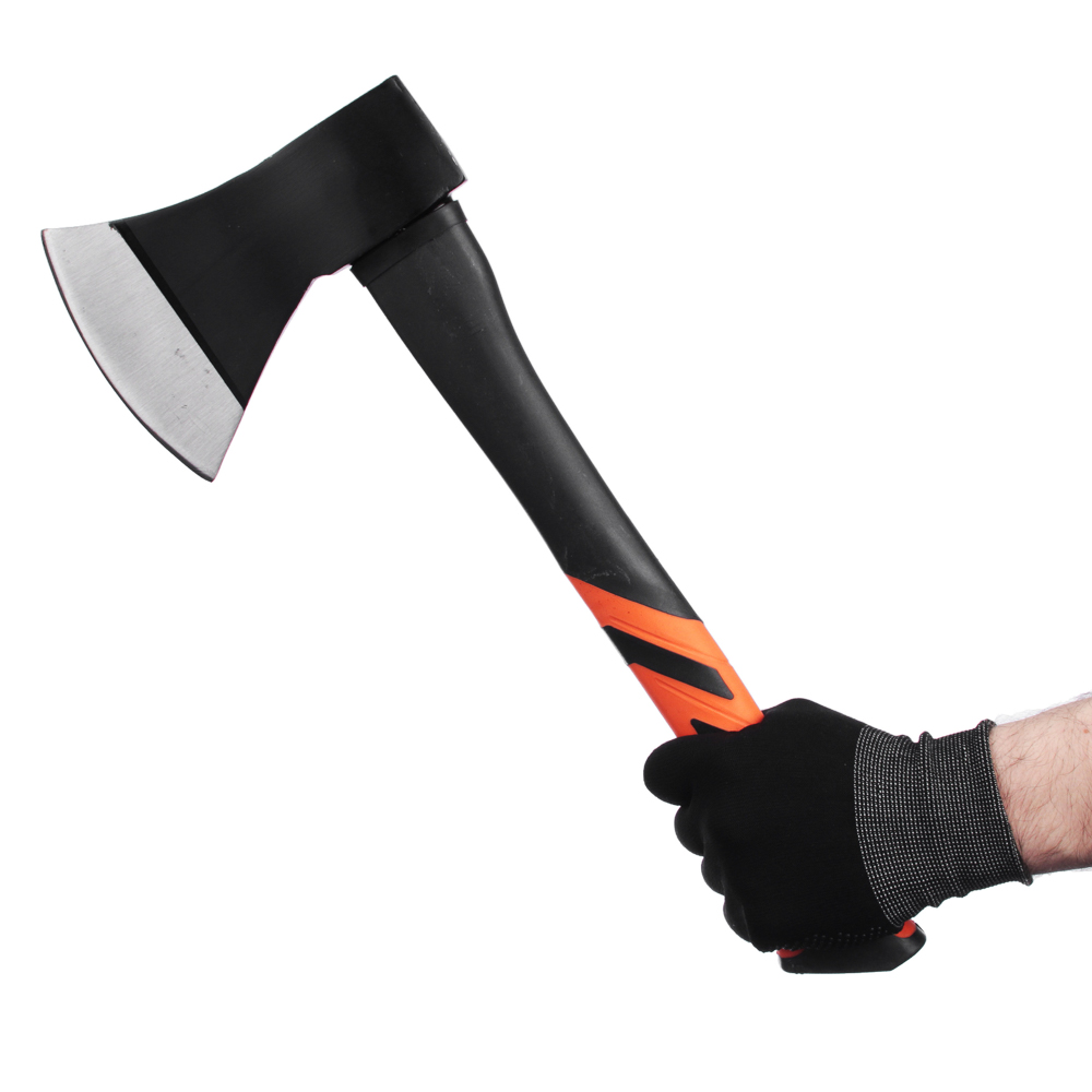 ЕРМАК Топор кованый с фиберглассовой двухкомпонентной ручкой 1000г, арт.№ 662-430