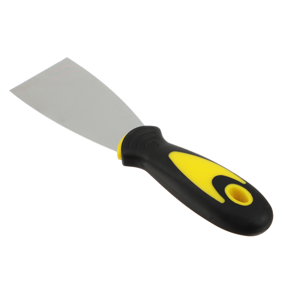 ЕРМАК Шпатель металл. с двухкомпонентной рукояткой, 50 мм 120, арт.№ 683-160