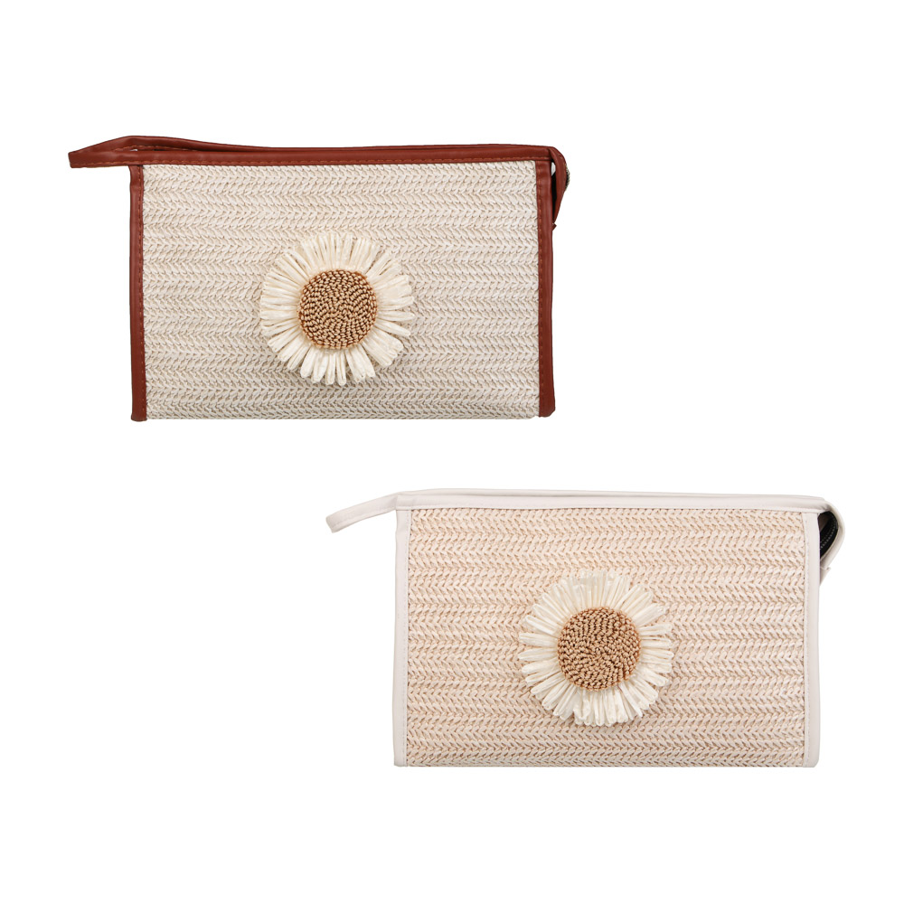 Косметичка прямоугольная тм ЮL Sunflower, полиэстер, 23х14х7см, 2 цвета, арт.№ 327-350