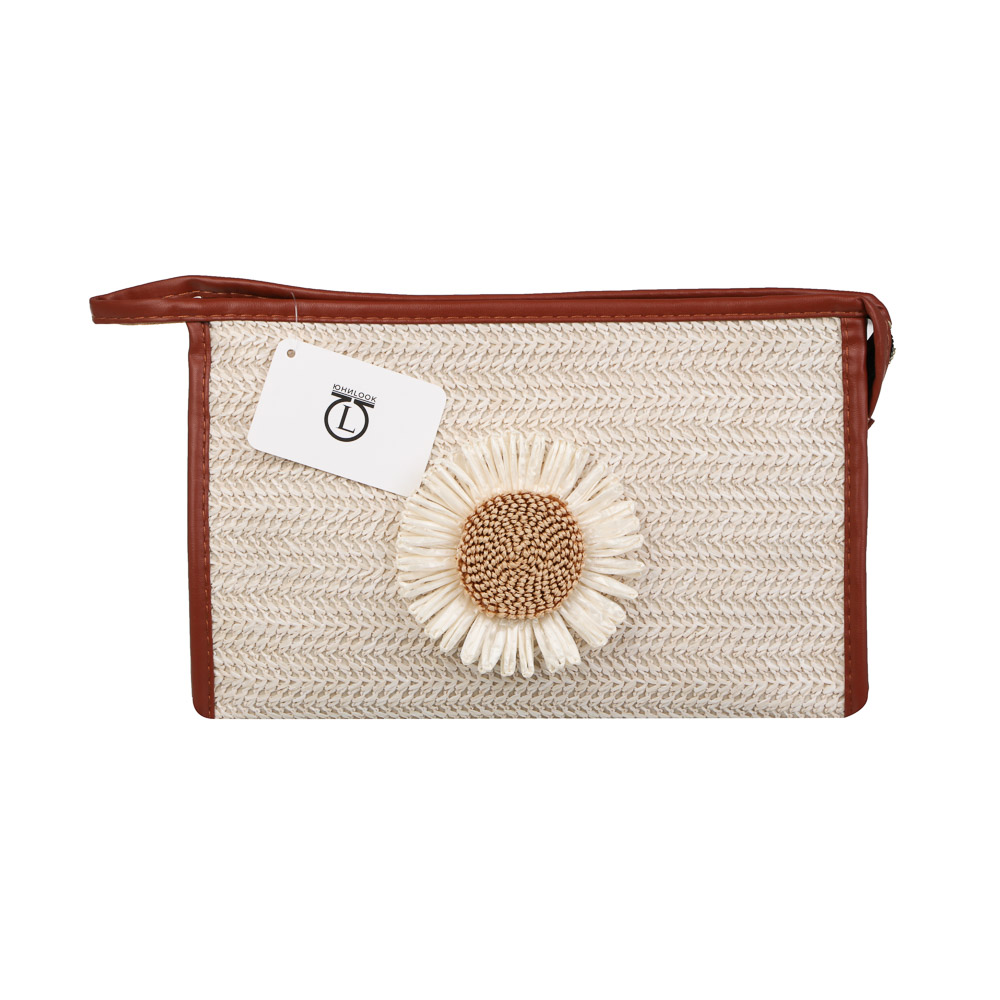 Косметичка прямоугольная тм ЮL Sunflower, полиэстер, 23х14х7см, 2 цвета, арт.№ 327-350