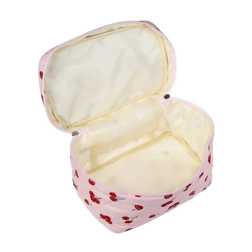 Косметичка - сундучок тм ЮL Cherry Blossom 23х14х14 см, полиэстер, 3 цвета, арт.№ 327-352