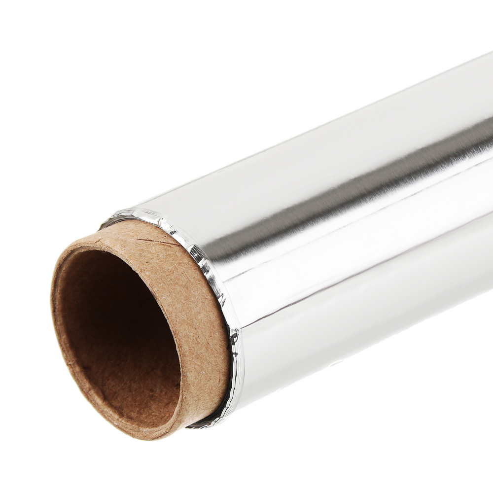 Фольга алюминиевая тм VETTA, 29см х 10м, прочная, 11мкм, арт.№ 438-106