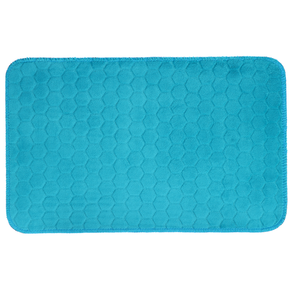 VETTA Коврик велюровый «Плитка», полиэстер, 35х55 см, 3 дизайна, арт.№ 462-676