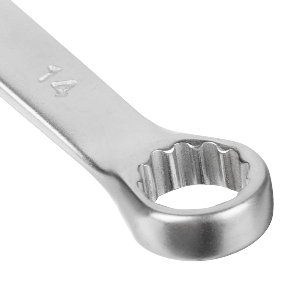 ЕРМАК Ключ рожково-накидной, 14мм, матовый CRV, арт.№ 736-056