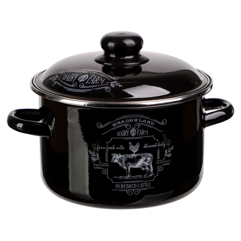 Ранчо Кастрюля эмалированная 2 л, арт.№ 894-500