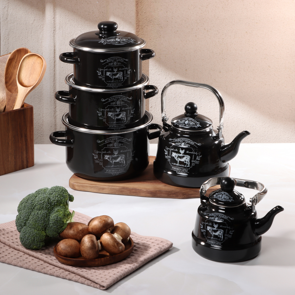 Ранчо Кастрюля эмалированная 2 л, арт.№ 894-500