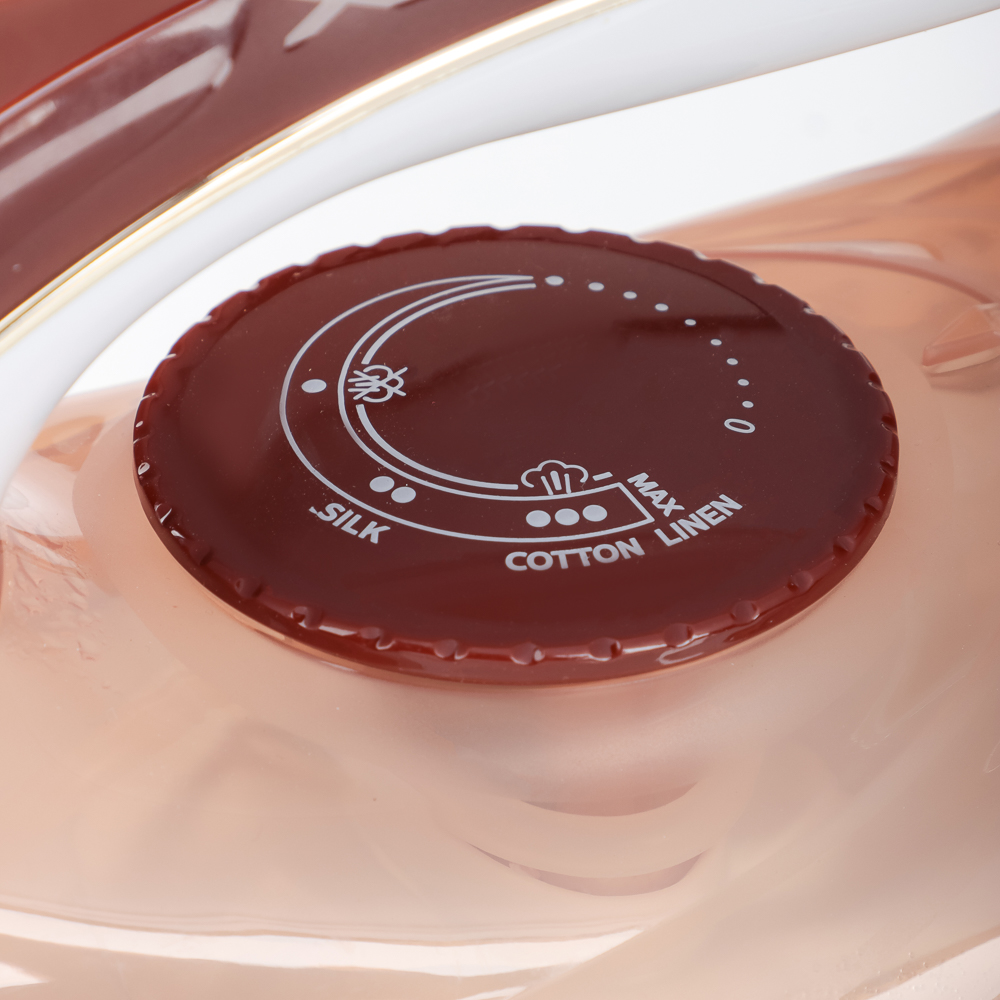 LEBEN Утюг с отпаривателем 2200Вт, керамика, антикапля, антинакипь, очистка, автовыкл., бак 480 мл, арт.№ 249-042