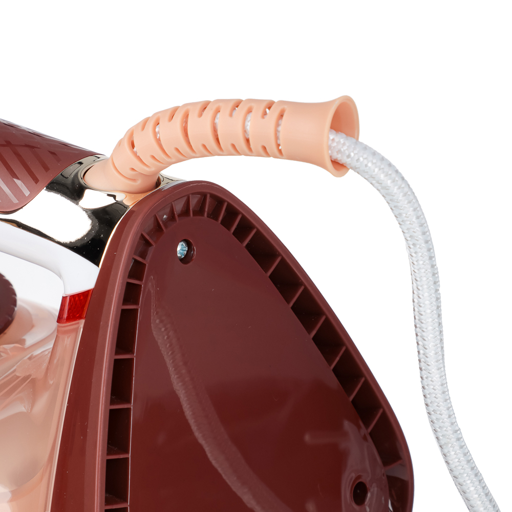 LEBEN Утюг с отпаривателем 2200Вт, керамика, антикапля, антинакипь, очистка, автовыкл., бак 480 мл, арт.№ 249-042