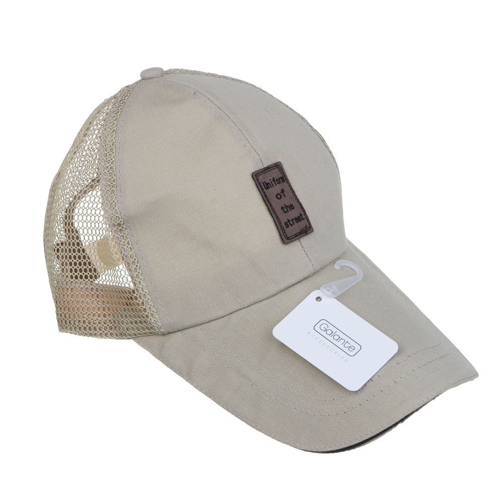 GALANTE Кепка р-р 58, 100% полиэстер, 3 цвета, арт.2, арт.№ 314-010