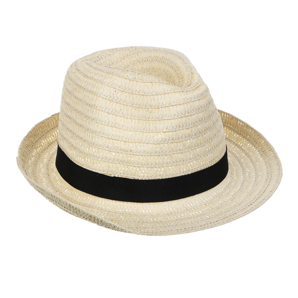 GALANTE Шляпа федора р-р 58, 100% целлюлоза, 3 цвета, арт.№ 314-012