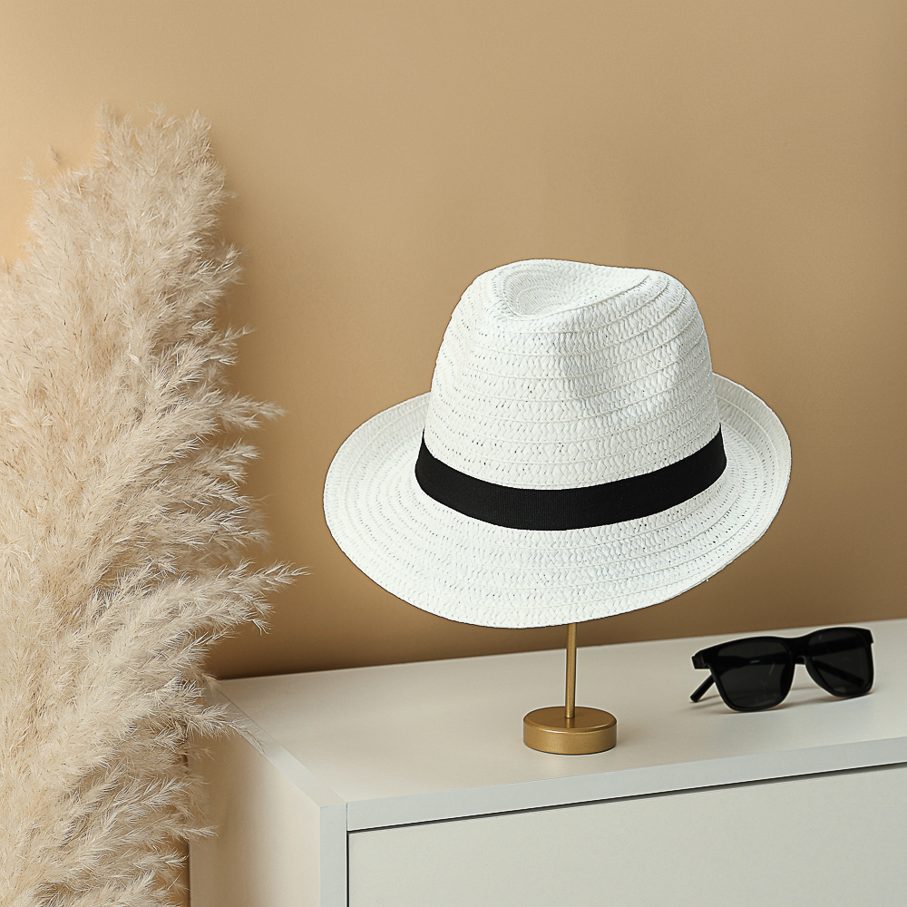 GALANTE Шляпа федора р-р 58, 100% целлюлоза, 3 цвета, арт.№ 314-012