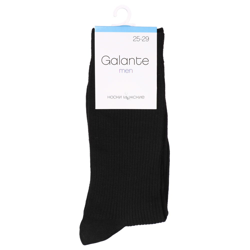 GALANTE Носки мужские, р.27-29, 85% полиэстер, 15% полиамид, цвета в ас-те, НМ20-1, арт.№ 019-090