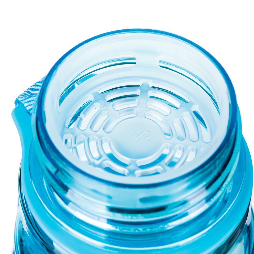 SILAPRO Спортивная бутылка 380мл, 18х6,5см, силикон, PC, 2 цвета, арт.№ 088-007