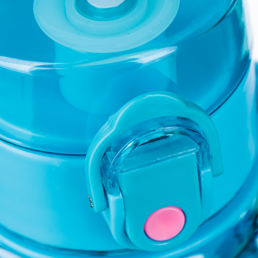 SILAPRO Спортивная бутылка 380мл, 18х6,5см, силикон, PC, 2 цвета, арт.№ 088-007