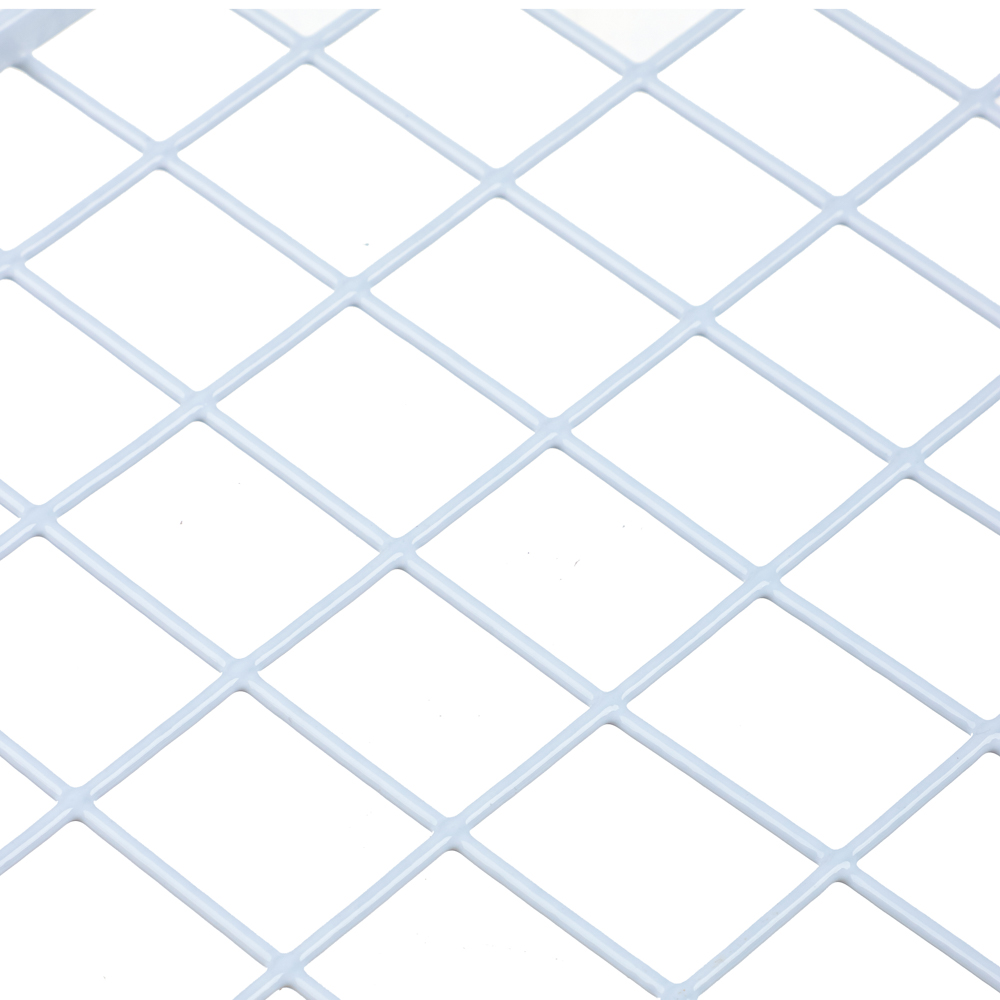 Корзина подвесная на полку тм VETTA, 35х26х13,5см, металл, цвет белый, арт.№ 481-060