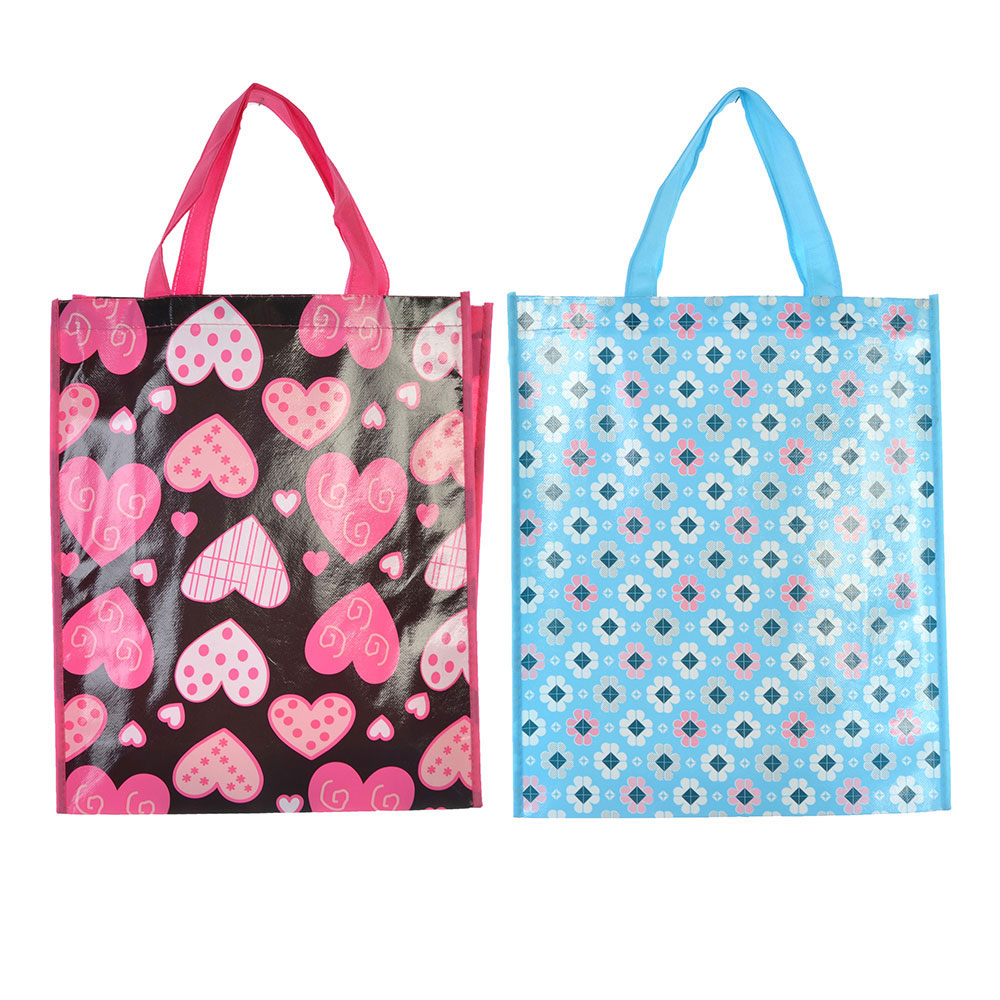 VETTA Сумка хозяйственная, 33х37х12см, 14л, до 5кг, нетканый материал, 2 дизайна, арт.№ 467-088