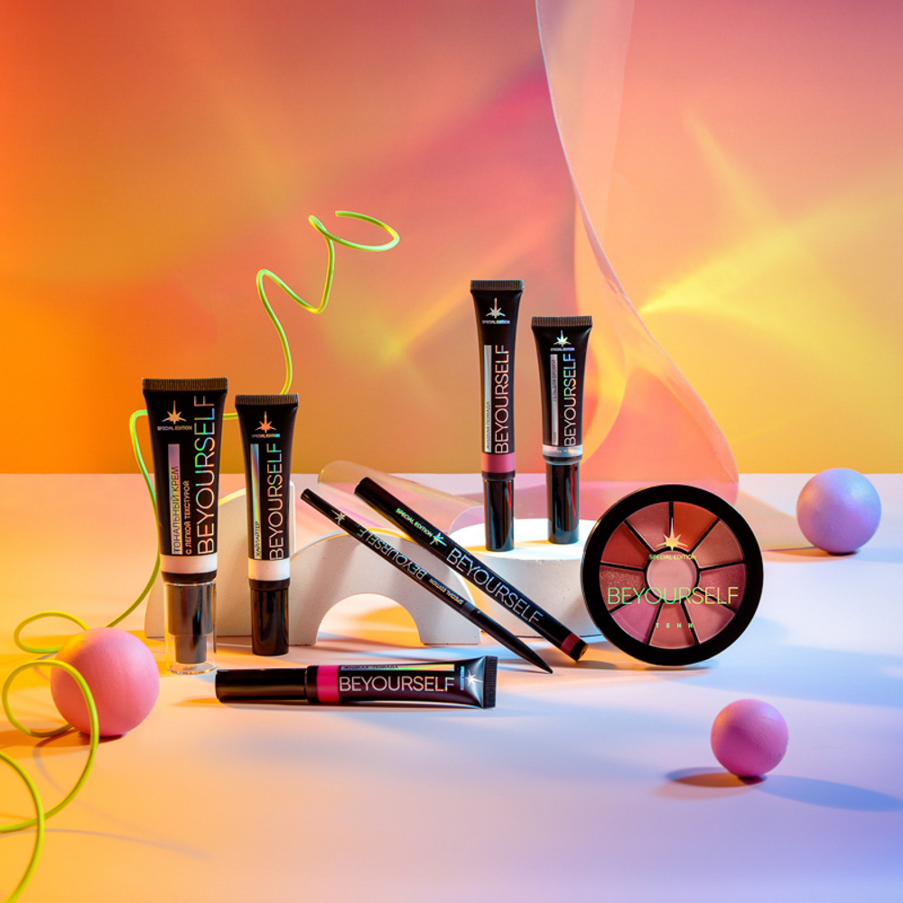 BY ЮНИLOOK Помада жидкая для губ с кушоном, пудровый финиш, 8мл, 3 тона, арт.№ 330-457