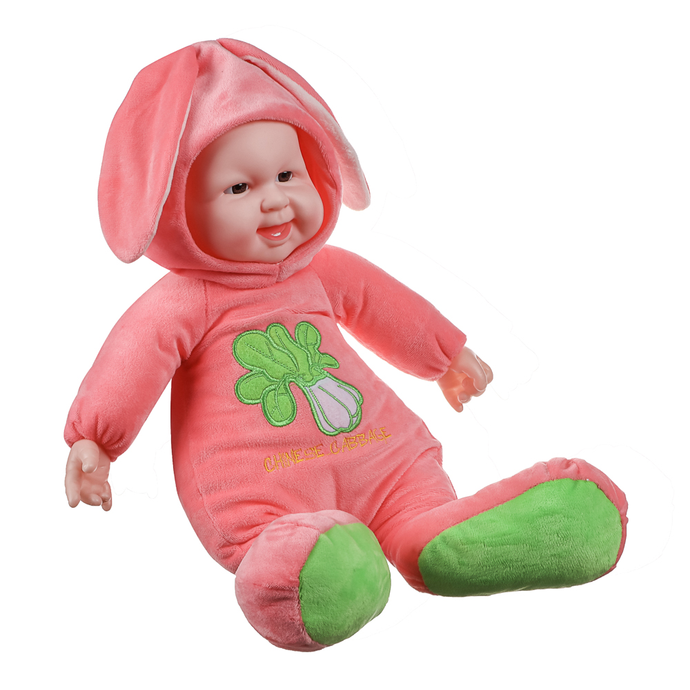 ИГРОЛЕНД Пупс с мягким телом, 50 см, полиэстер, PVC, 6 видов, арт.№ 267-896