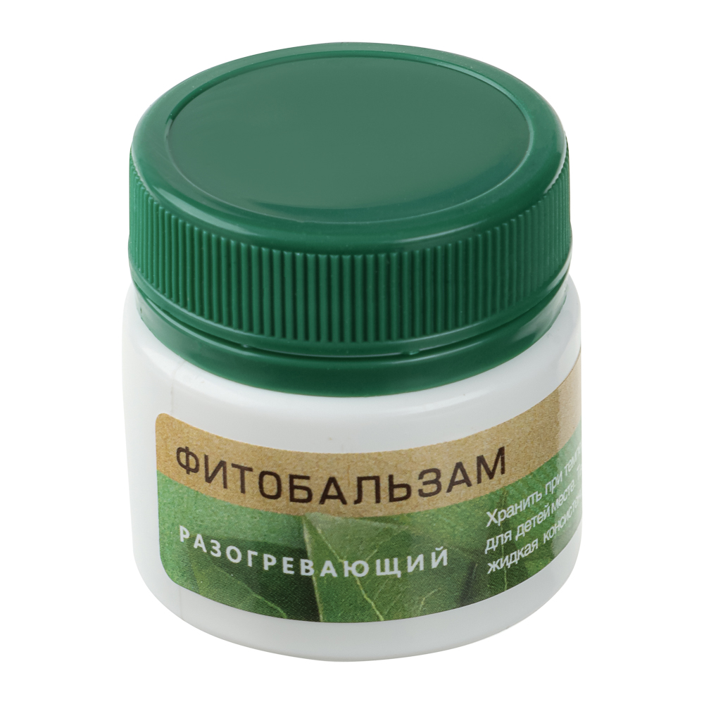 Фитобальзам для тела Травница Настасья, разогревающий, 20г, арт.№ 832-102