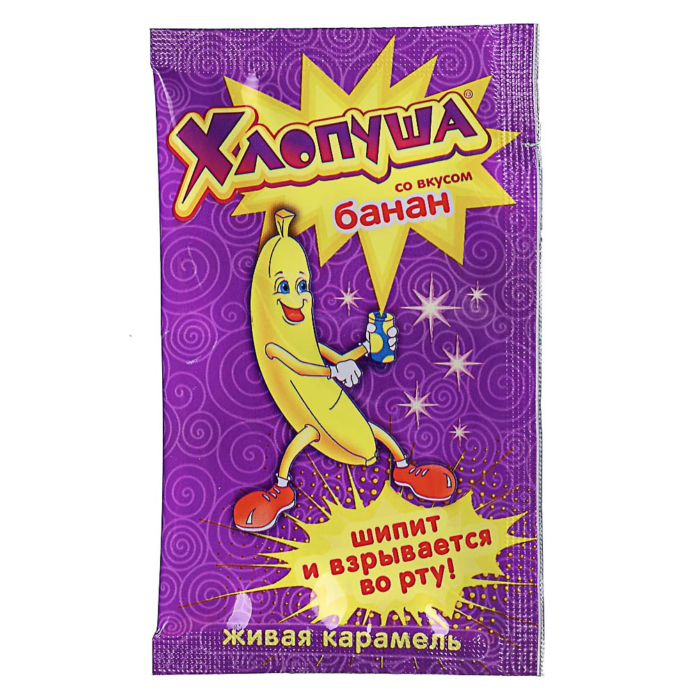 Леденцы-хлопушки "Хлопуша", 7г, арт.№ 347-103