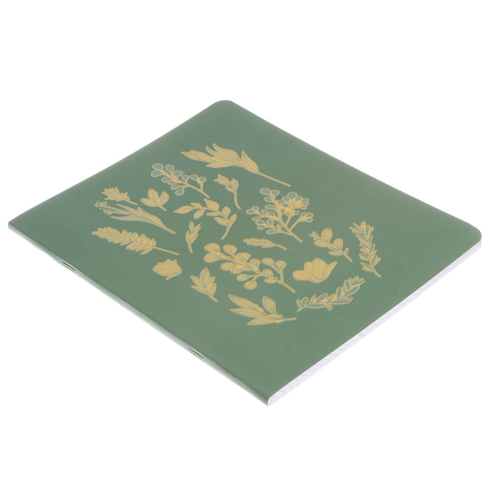 Тетрадь 48 л. "Botanica" А5, в клетку, на скобе, скругленные углы, в ассортим., арт.№ 578-175