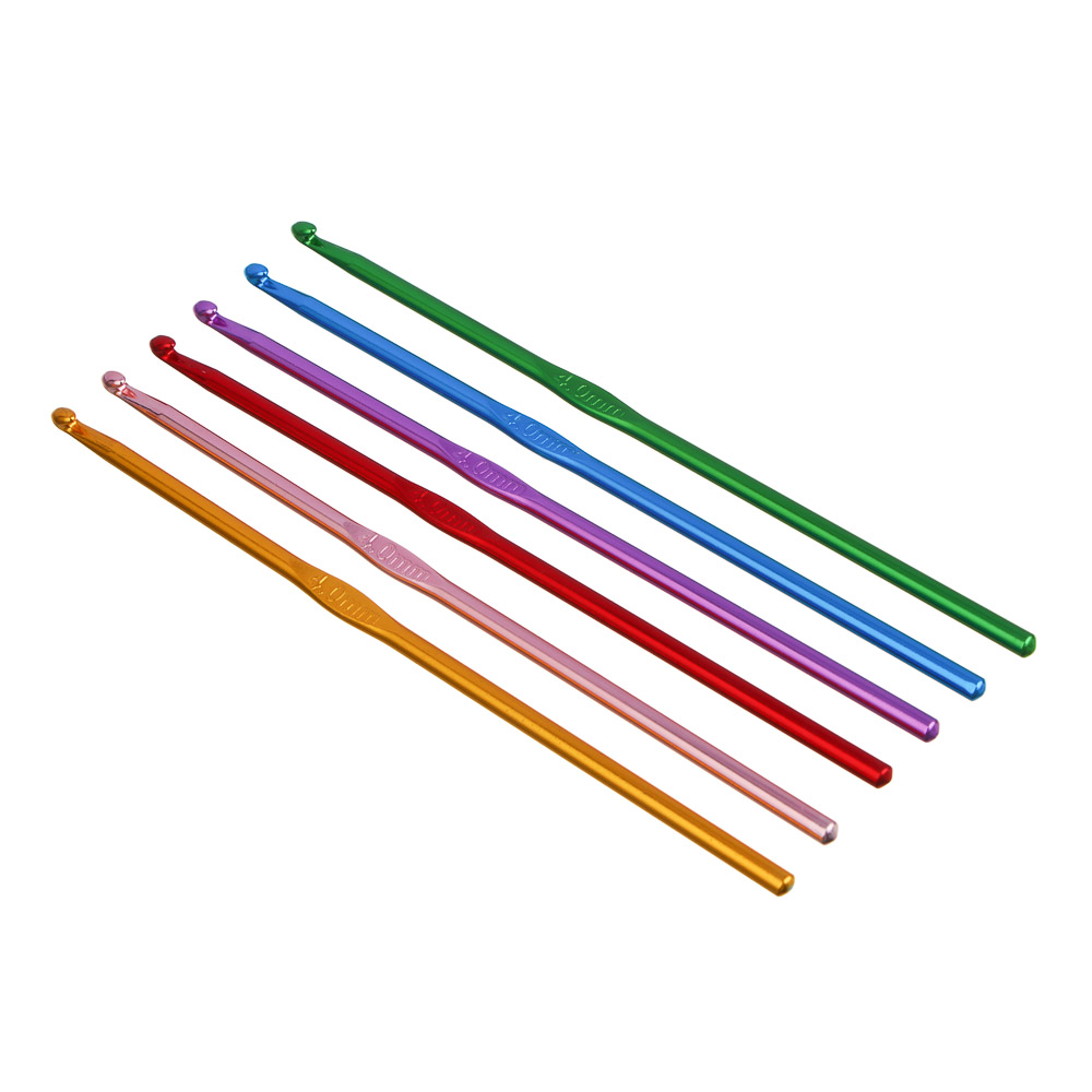 Крючок для вязания, d = 4 мм, 15 см, арт.№ 308-363