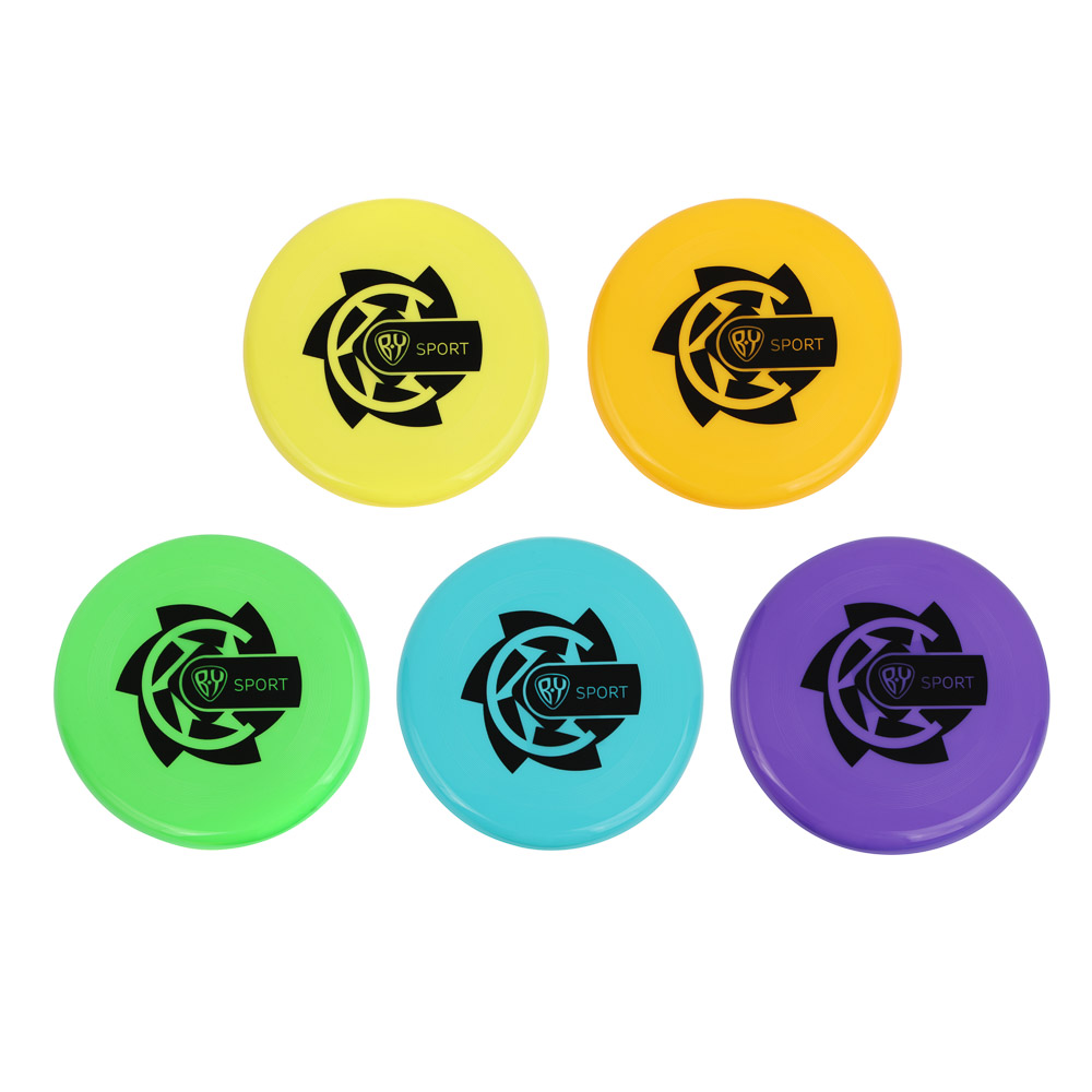 Летающая тарелка "Яркое лето", тм BY SPORT, пластик, d20см, 5 цветов, арт.№ 157-126