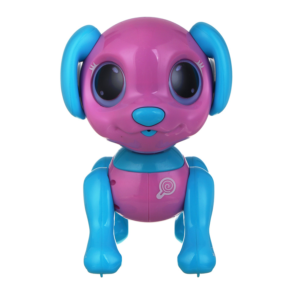 ИГРОЛЕНД Игрушка интерактивная робот-питомец, движ., звук,свет, 3ААА, ABS, 20х20х12см, 3 дизайна, арт.№ 272-651