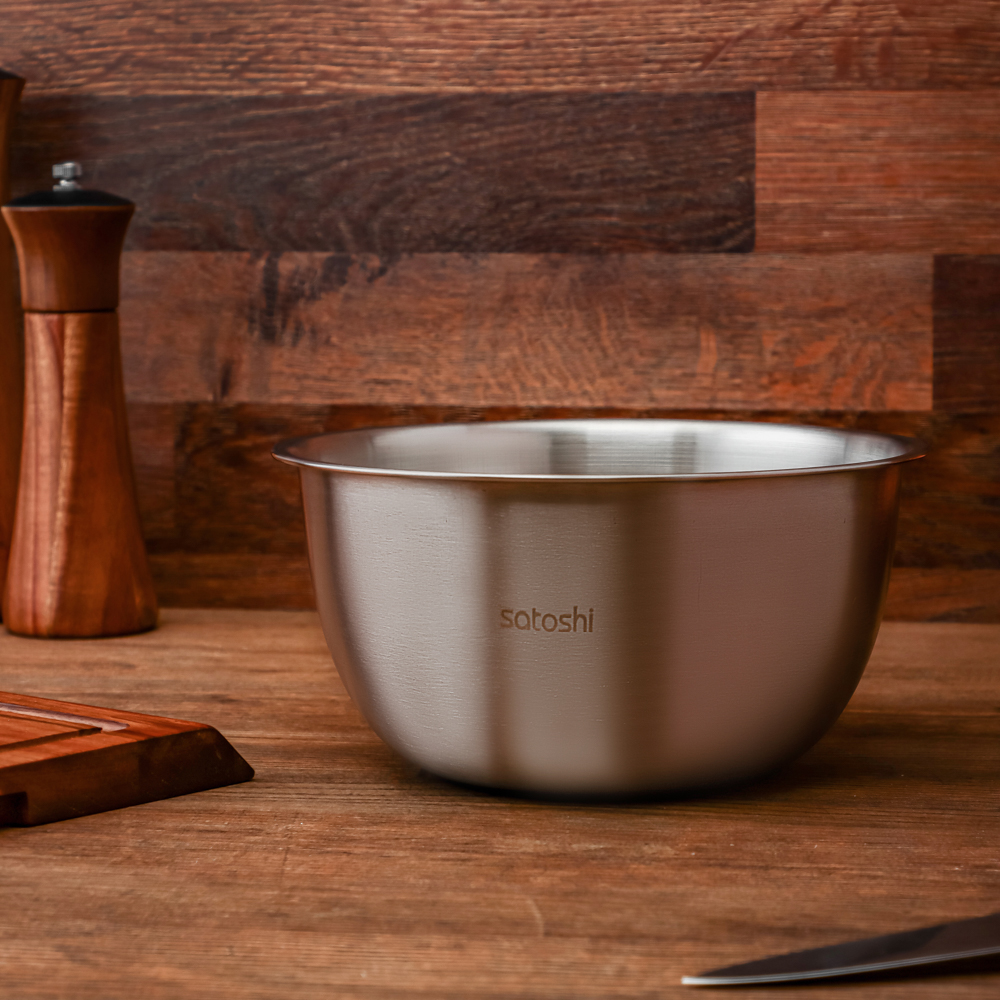 SATOSHI Салатник глубокий, 21см, 2200мл, нерж.сталь, арт.№ 812-081
