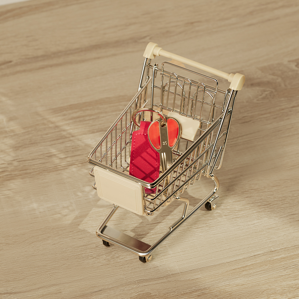 VETTA Тележка для мелочей, "Супермаркет", металл, 14х13,5х9см, арт.№ 416-095