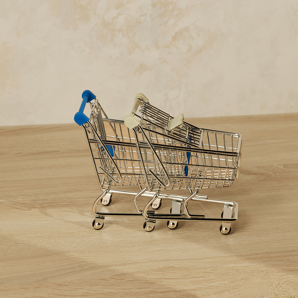 VETTA Тележка для мелочей, "Супермаркет", металл, 14х13,5х9см, арт.№ 416-095