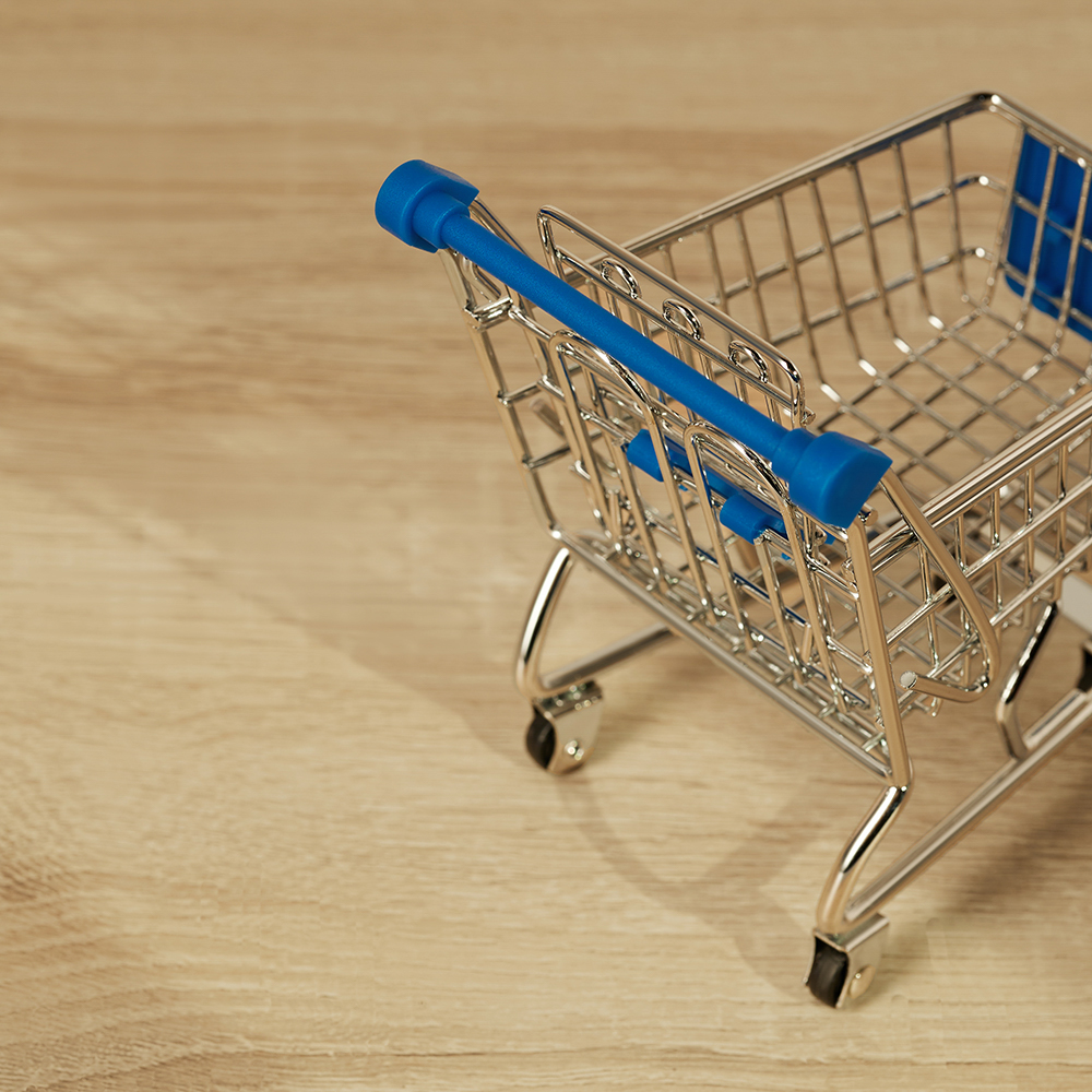 VETTA Тележка для мелочей, "Супермаркет", металл, 14х13,5х9см, арт.№ 416-095