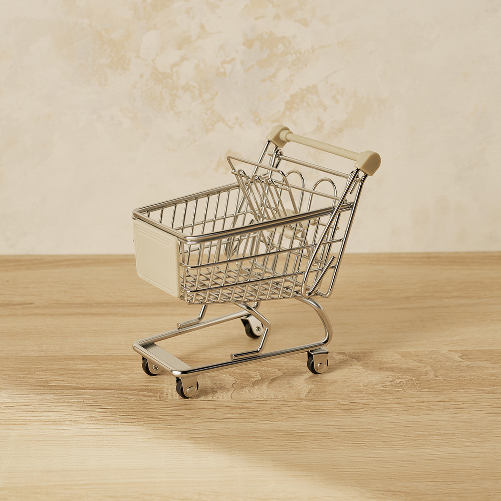 VETTA Тележка для мелочей, "Супермаркет", металл, 14х13,5х9см, арт.№ 416-095