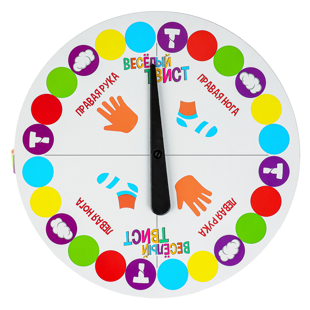 ИГРОЛЕНД Игра настольная "Веселый твист", PP, 26,5х26,5х5,5см, арт.№ 897-054
