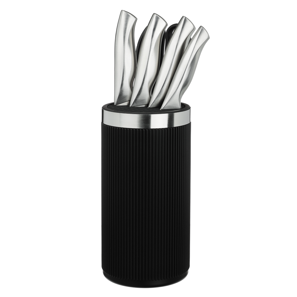 SATOSHI Саура Набор ножей кухонных 6пр, на подставке, арт.№ 803-402