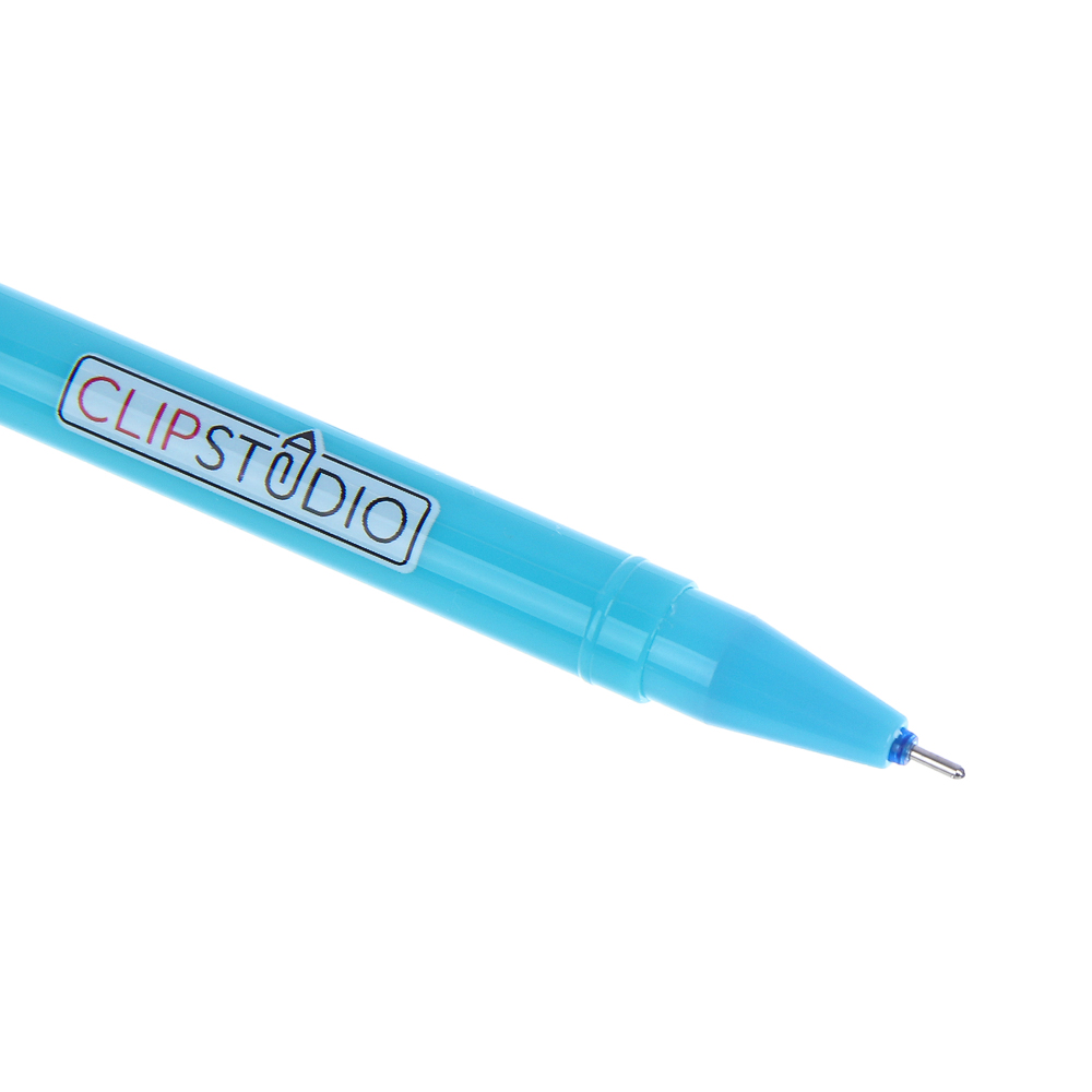 Ручка гелевая ClipStudio "пиши-стирай" синяя, наконечник 0,6 мм, 4 дизайна корпуса, арт.№ 614-103