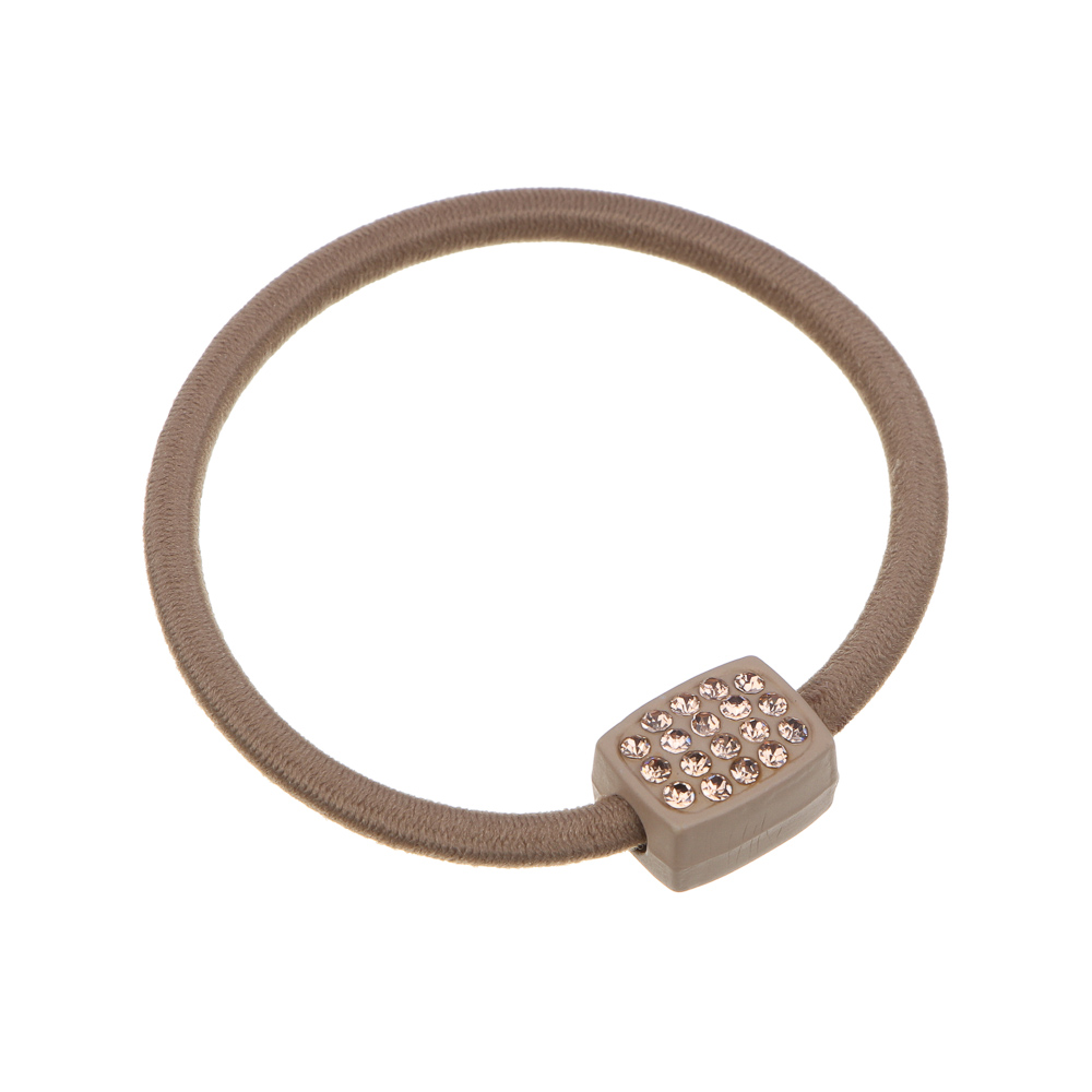 Резинки для волос ЮНИLOOK  2шт, d5,5см, полиэстер, пластик, 3 дизайна, 2 цвета, ACS-64, арт.№ 322-029