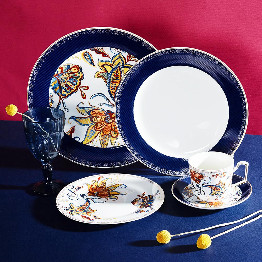 BY COLLECTION Флёр Набор чайный 2 пр., 310мл, 15см, костяной фарфор, арт.№ 802-182