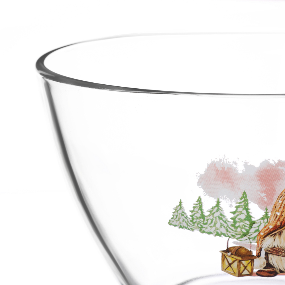 ОСЗ Гном Салатник 19см, стекло, арт.№ 877-700