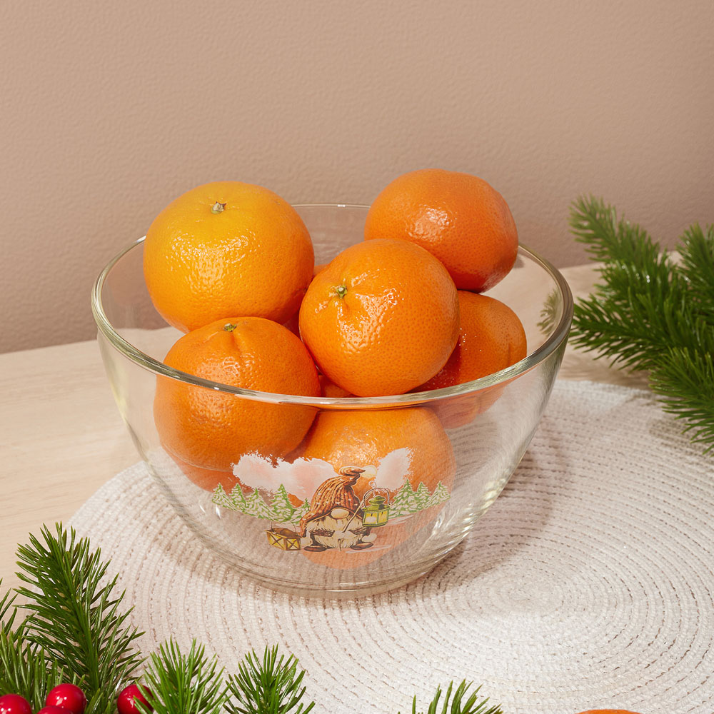 ОСЗ Гном Салатник 19см, стекло, арт.№ 877-700